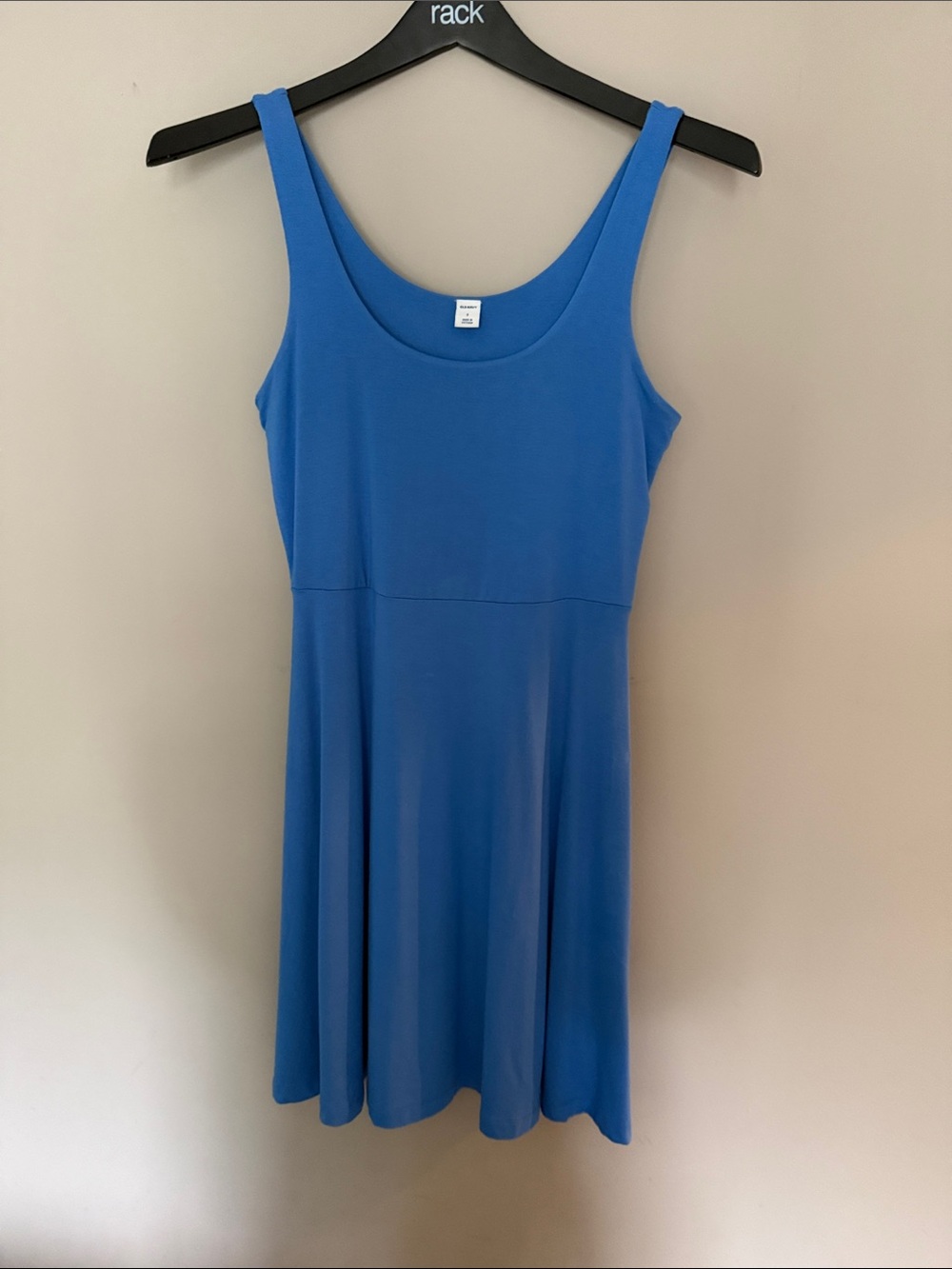 Old Navy Cornflower Blue Scoop Neck Midi Dress